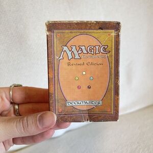 MTG Revised Edition EMPTY‎ 2-player Starter Deck box NO CARDS 1994